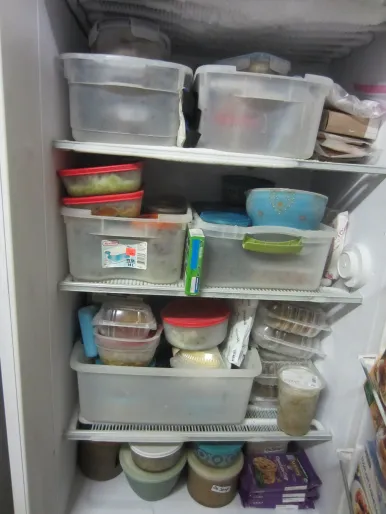 Bruce's Freezer Well Stocked