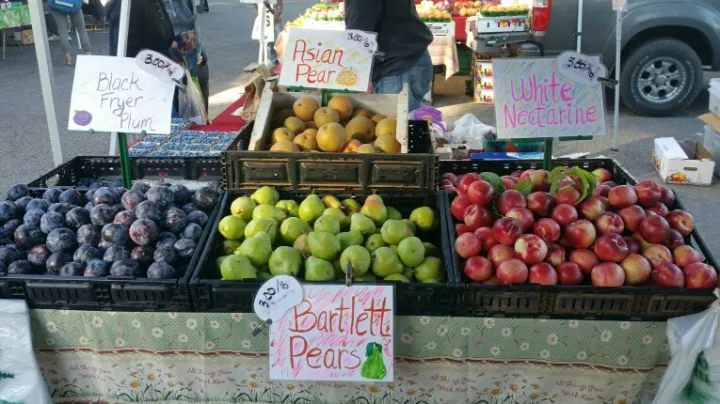 Pears at the Farmers Market