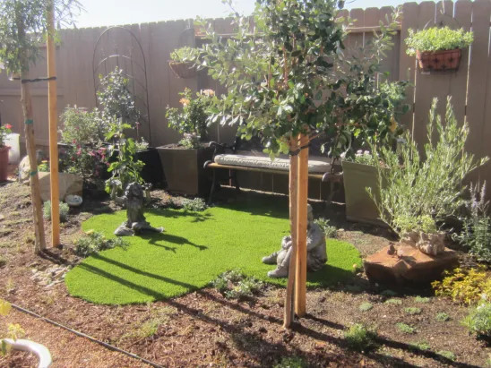 Quatrefoile faux turf