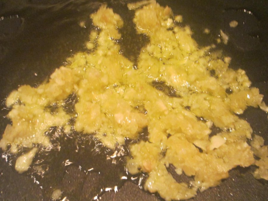 Saute the Garlic