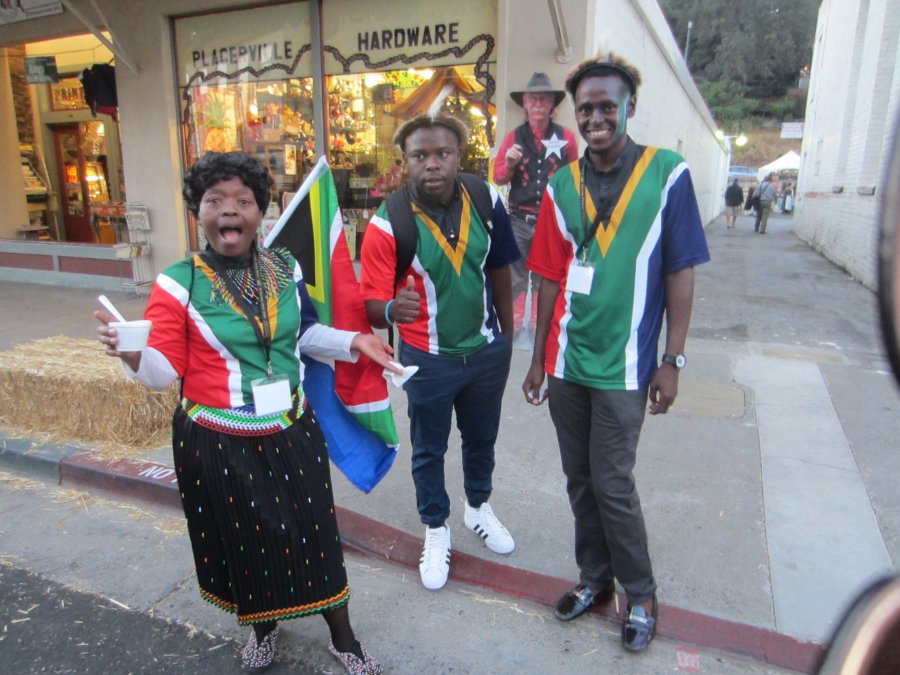 South African delegates loved the stew!